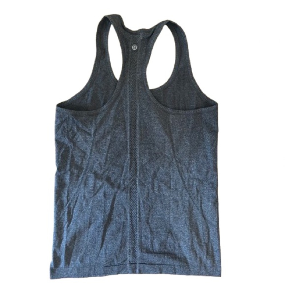 Lululemon Swiftly Tech Racerback 2.0 Variegated Mesh Camo Black / Grey Sage 8 - Picture 8 of 8